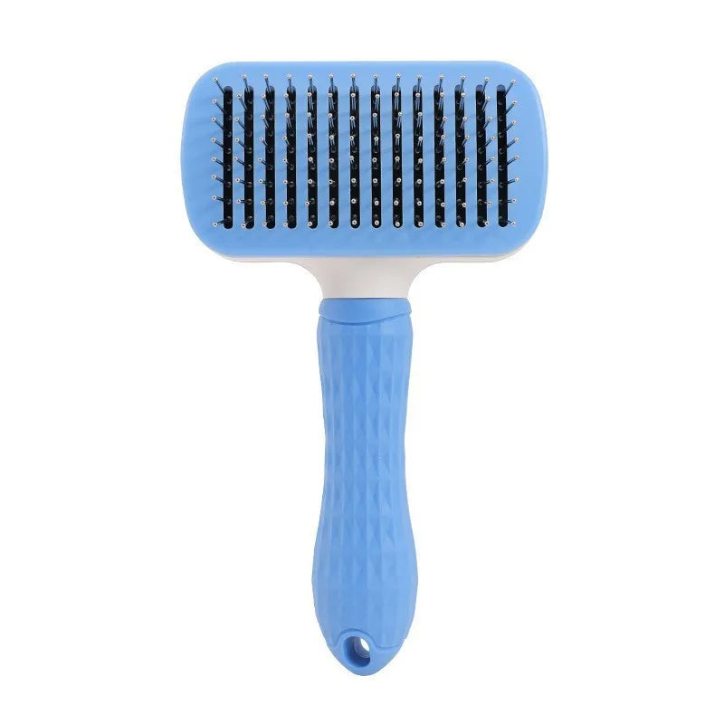 Dog Hair Remover Brush – Grooming & Care Comb for Long-Haired Dogs and Cats, Bath Brush & Shedding Tool.