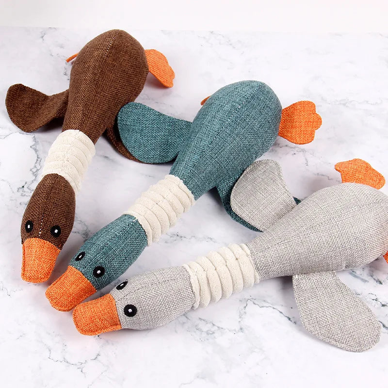 New Dog Toys Wild Goose Sounds Toy Cleaning Teeth Puppy Dogs Chew Supplies Training Household Pet Dog Toys Accessories