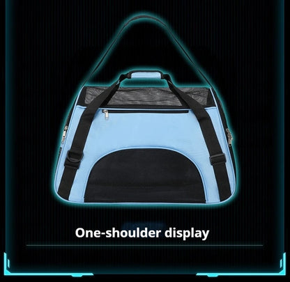 Portable Dog Cat Carrier Bag Pet Puppy Travel Bags Breathable Mesh Small Dog Cat Dogs Outdoor Tent Carrier Outgoing Pets Handbag