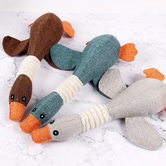 New Dog Toys Wild Goose Sounds Toy Cleaning Teeth Puppy Dogs Chew Supplies Training Household Pet Dog Toys Accessories