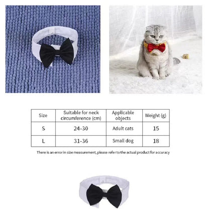 1PC Pets Puppy Dogs Cats Adjustable Bow Tie Collar Necktie Bowknot Bowtie Holiday Wedding Decoration Grooming Accessories