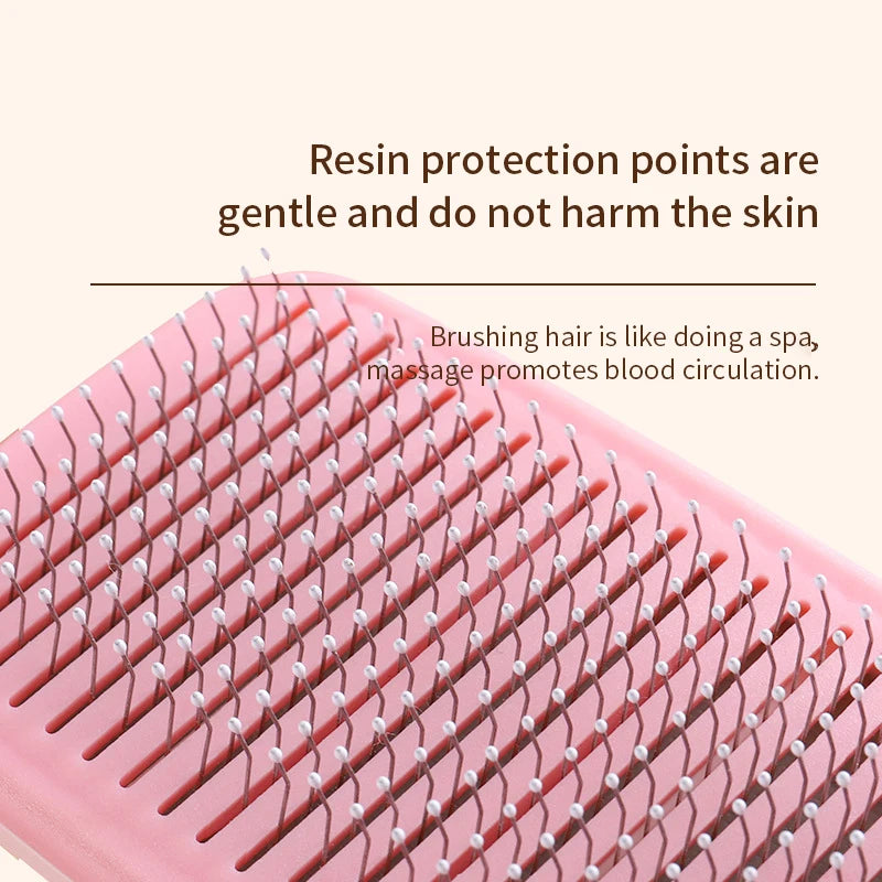 Dog Hair Remover Brush – Grooming & Care Comb for Long-Haired Dogs and Cats, Bath Brush & Shedding Tool.