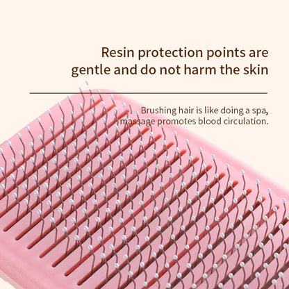 Dog Hair Remover Brush – Grooming & Care Comb for Long-Haired Dogs and Cats, Bath Brush & Shedding Tool.