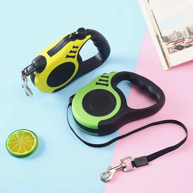 3 Meters 5 Meters Retractable Dog Leash Pet Leash Traction Rope Belt Automatic Flexible Leash For Small Medium Large Dog Product