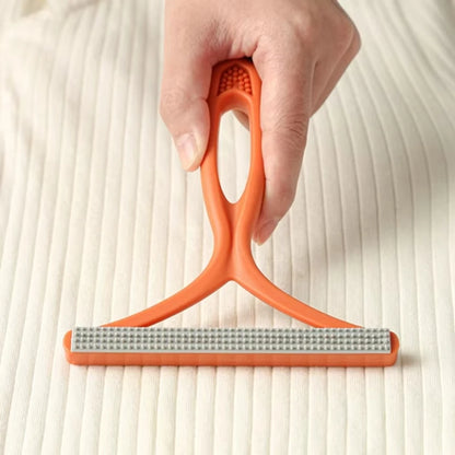 1pc 2in1 Double Sided Pet Hair Remover Lint Remover Clean Tool Shaver Sweater Cleaner Fabric Shaver Scraper For Clothes Carpet