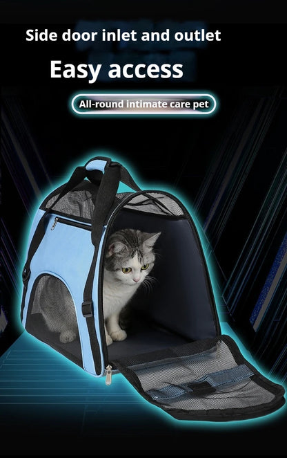 Portable Dog Cat Carrier Bag Pet Puppy Travel Bags Breathable Mesh Small Dog Cat Dogs Outdoor Tent Carrier Outgoing Pets Handbag