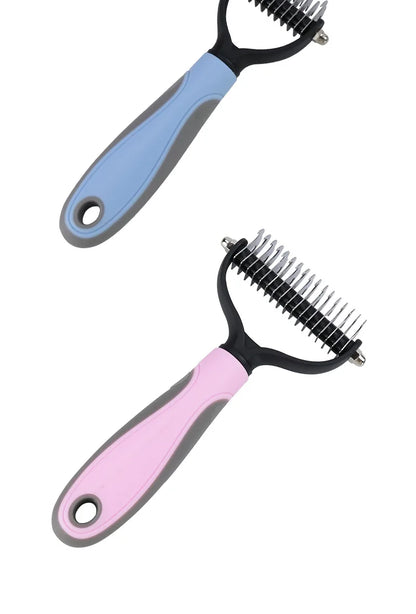 Professional Pet Deshedding Brush Dog Hair Remover Pet Fur Knot Cutter Puppy Cat Comb Brushes Dogs Grooming Shedding Supplies