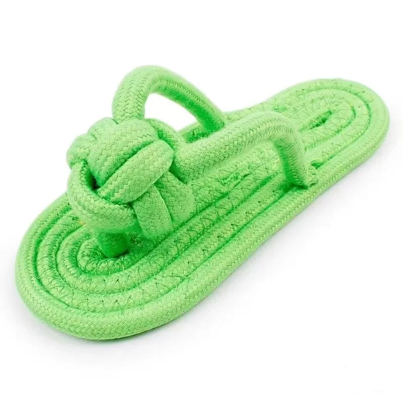 Funny Dog Chew Toy Cotton Slipper Rope Toy For Small Large Dog Pet Teeth Training Molar Toys Interactive Dog Toy Dog Accessories