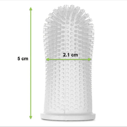 Dog Super Soft Pet Finger Toothbrush Teeth Cleaning Bad Breath Care Nontoxic Silicone Tooth Brush Tool Dog Cat Cleaning Supplies