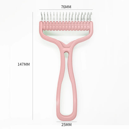 Cat brush Cat Fur Knot Cutter Pets Hair Removal Comb Dog Grooming Shedding Tools Double sided Stainless Brush Pet Products
