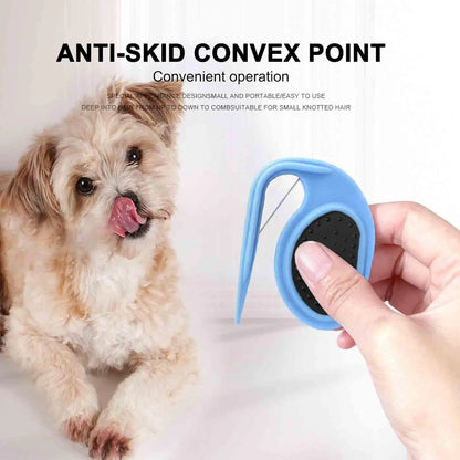 New Cat Dog Comb Pet Open Knot Comb Cat Puppy Hair Fur Shedding Grooming Trimmer Comb Blade Comb Cat Brush