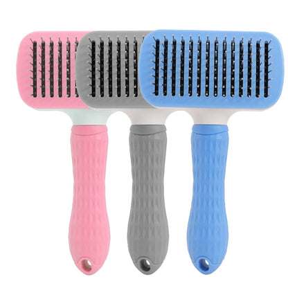 Dog Hair Remover Brush – Grooming & Care Comb for Long-Haired Dogs and Cats, Bath Brush & Shedding Tool.