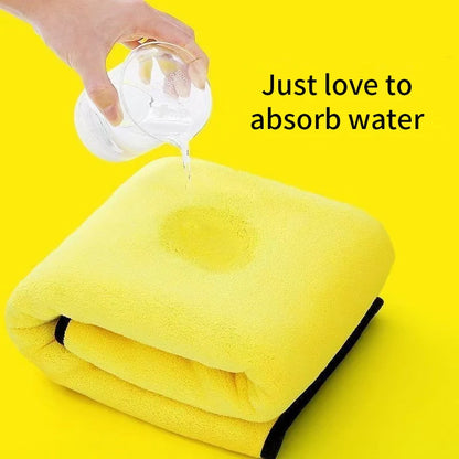 Quick Drying Dog And Cat Towels Soft Fiber Towels Absorbent Bath Towel Pet Bathrobe Convenient Cleaning Towel Pet Supplies