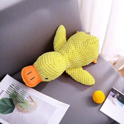 Duck Shape Dog Toy Quacking Pet Toys for Small Large Dog Cat Durable Puppy Molar Chew Toy Fun Interactive Plaything Dog Supplies