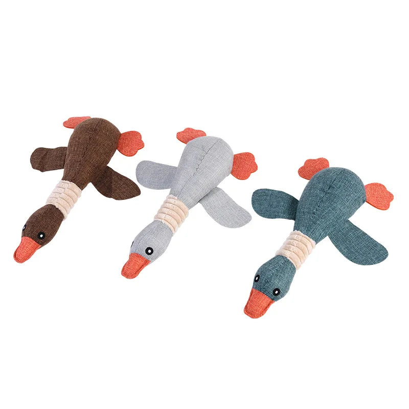 New Dog Toys Wild Goose Sounds Toy Cleaning Teeth Puppy Dogs Chew Supplies Training Household Pet Dog Toys Accessories