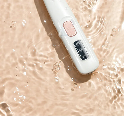 New Dog Paw Trimmer with LED Light Fully Waterproof Pet Hair Trimmer with LED Display Dog Clippers for Grooming 18mm Widen Blade