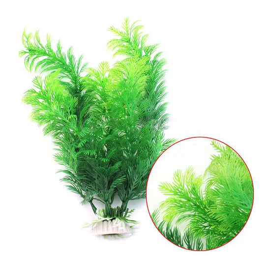 Aquarium simulation plant landscape decoration fish tank landscape simulation plants grass green velvet trees various small velv