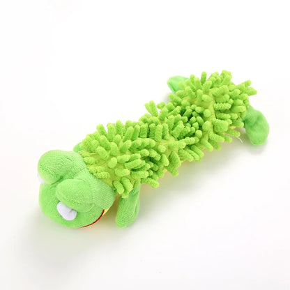 Durable Low Price Pet Dog Plush Toy Animal Shape with Squeaky for Small Dogs Chihuahua Yorkshire Bichon Puppy Chew Cleaning Toys