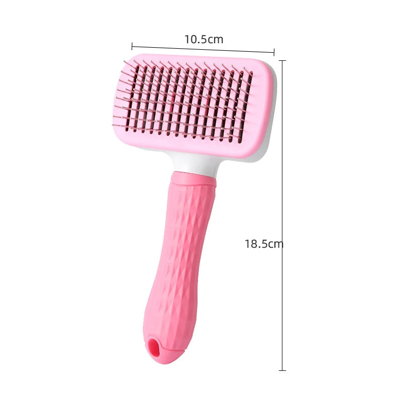 Dog Hair Remover Brush – Grooming & Care Comb for Long-Haired Dogs and Cats, Bath Brush & Shedding Tool.