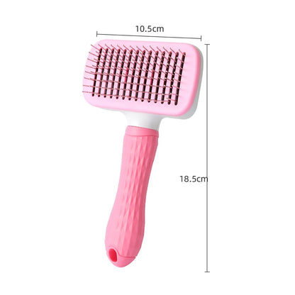 Dog Hair Remover Brush – Grooming & Care Comb for Long-Haired Dogs and Cats, Bath Brush & Shedding Tool.