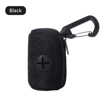 Dog Poop Bag Dispenser Hangingable Dog Poop Bag Holder Poo Bags Dispenser for Dogs Walking Garbage Bags Dispensers Pet Supplies