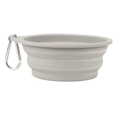 350ML Pet Folding Silicone Bowl Collapsible Dog Food Bowl Water Outdoor Pet Travel Bowl Portable Puppy Food Container Feeder