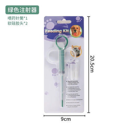 1PCS Pet Syringe Tablet Pill Gun Piller Push Dispenser Medicine Water Milk Tube Feeder Tools Dog Accessories Cat