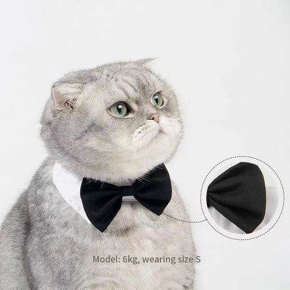 1PC Pets Puppy Dogs Cats Adjustable Bow Tie Collar Necktie Bowknot Bowtie Holiday Wedding Decoration Grooming Accessories
