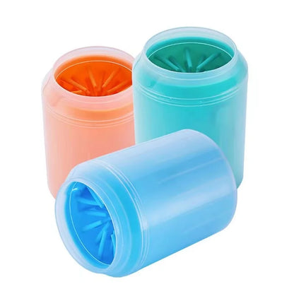 Dog Foot Cup Paw Washer Cleaner Dog Cat Foot Cleaning Brush Soft Silicone Dog Paw Cleaning Dog Paw Cleaning Bucket Accessories