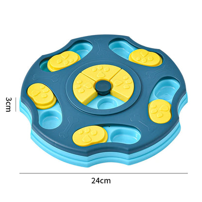 Dog Puzzle Toys Slow Feeder Interactive Increase Puppy IQ Food Dispenser Slowly Eating NonSlip Bowl Pet Cat Dogs Training Game