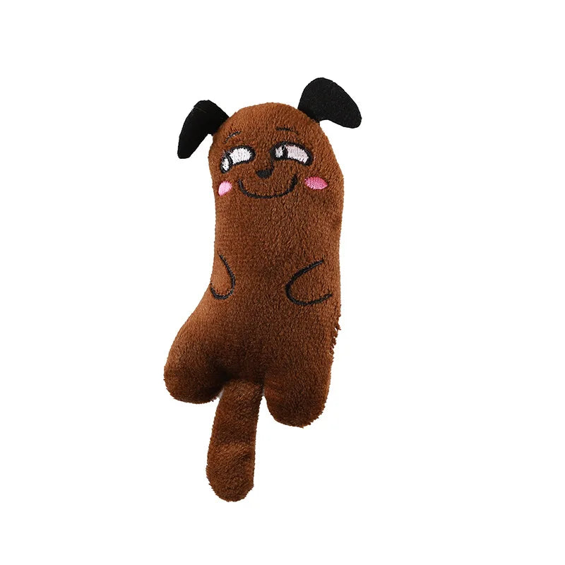 Cute Cat Toys Funny Interactive Plush Cat Toy Mini Teeth Grinding Catnip Toys Kitten Chewing Mouse Toy Pets Accessories