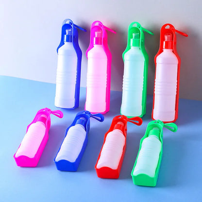 250Ml/500ML Dogs Go Out Kettle Drinker Portable Water Cup Drinking Water Feeder Pet Accopanying Cup Water Bottle Walking Dog Sup