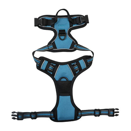 Pet Dog Harness Reflective Adjustable Breathable Vest Chest Strap for Small Medium Big Dogs Cats Collar Harness Dog Accessoires