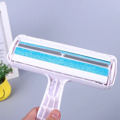 Pet Hair Remover Roller - Dog & Cat Fur Remover with Self-Cleaning Base - Efficient Animal Hair Removal Tool - Perfect for Furni