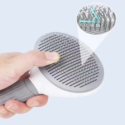 Pet Comb Stainless Steel Needle Comb Dog And Cat Hair Removal Floating Hair Cleaning Beauty Skin Care Pet Dog Cleaning Brush