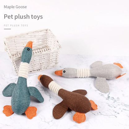 New Dog Toys Wild Goose Sounds Toy Cleaning Teeth Puppy Dogs Chew Supplies Training Household Pet Dog Toys Accessories